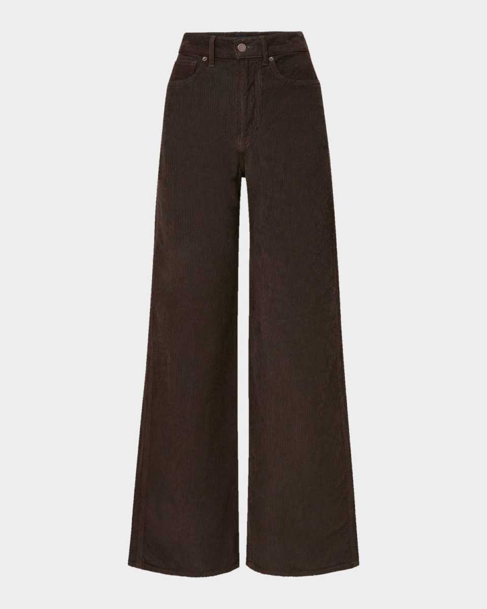 Taylor Corduroy Wide-Leg Pants